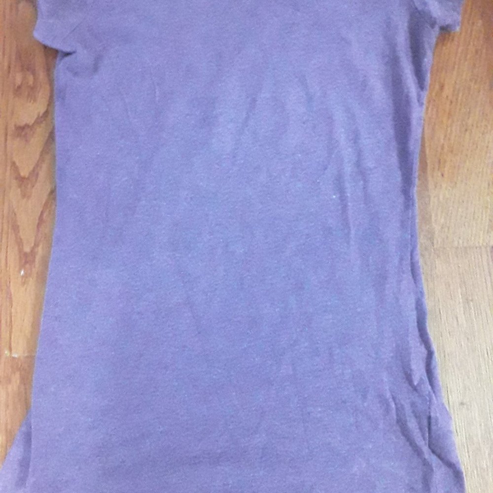 Plain purple shirt